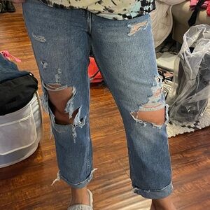 River island high rise mom jeans! Tags attached!